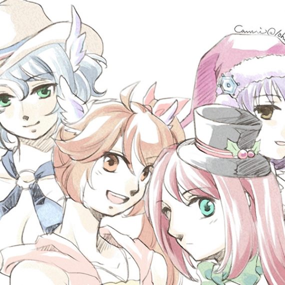 限定後輩戦乙女